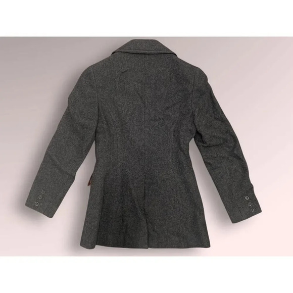 Vintage Mid Century 1960s Franklin Simon Wool Blazer Jacket Winter Coat England - Picture 3 of 4